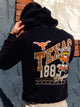 VARSITY NCAA TEXAS PULLOVER HOODIE - Boathouse
