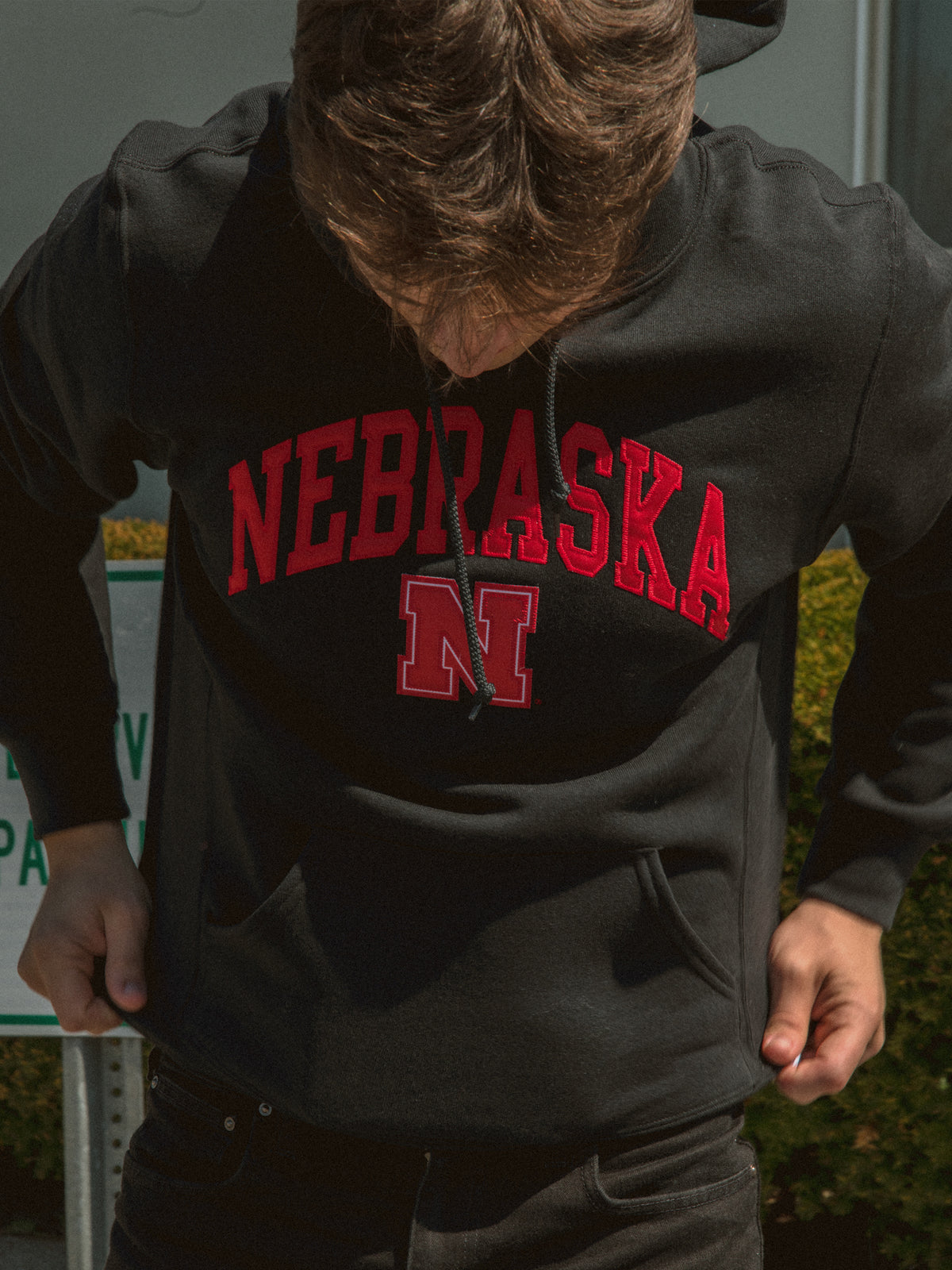 NCAA NEBRASKA PULLOVER HOODIE - Main Image