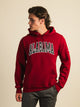 RUSSELL ATHLETIC RUSSELL ALABAMA SLEEVE EMBROIDERED HOODIE - Boathouse