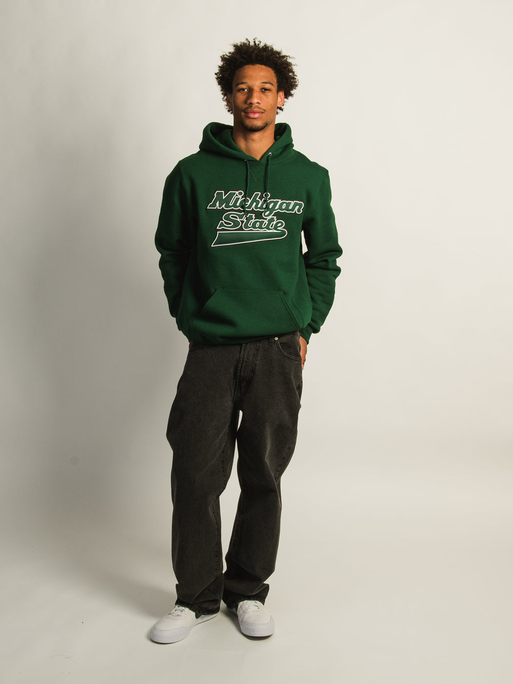 NCAA MICHIGAN STATE PULL OVER HOODIE
