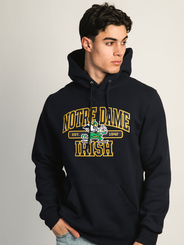 NCAA NOTRE DAME PULLOVER HOODIE - NAVY