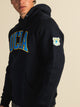 RUSSELL ATHLETIC RUSSELL UCLA SLEEVE EMBROIDERED HOODIE - Boathouse