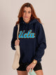 RUSSELL ATHLETIC RUSSELL UCLA PULLOVER HOODIE - Boathouse