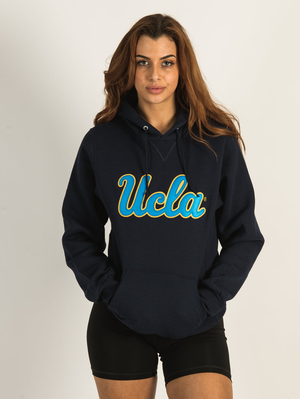 Russell Athletic UCLA Script Constrast Stitch Hoodie Oxford