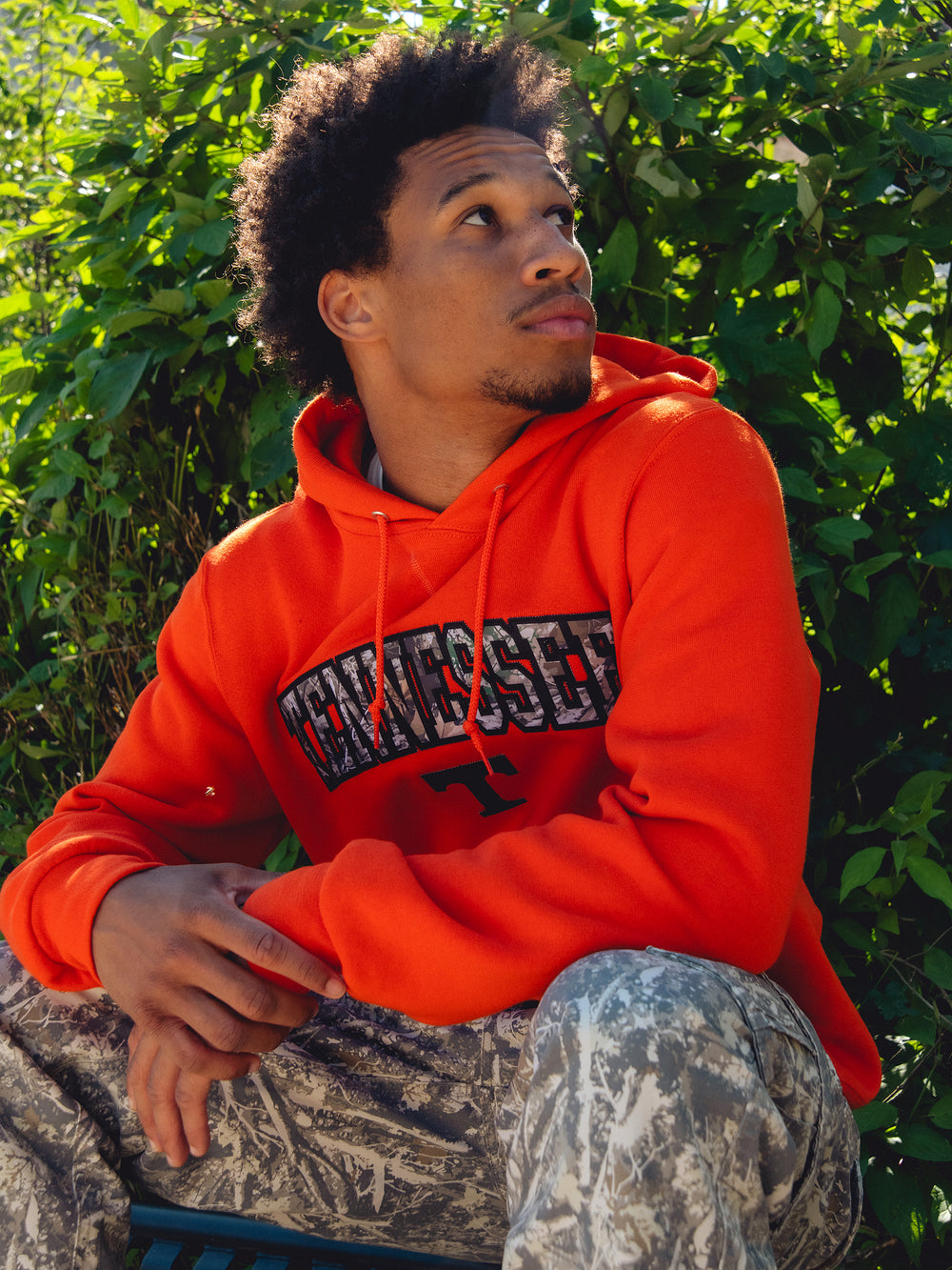 NCAA TENNESSEE CAMO PULL OVER HOODIE