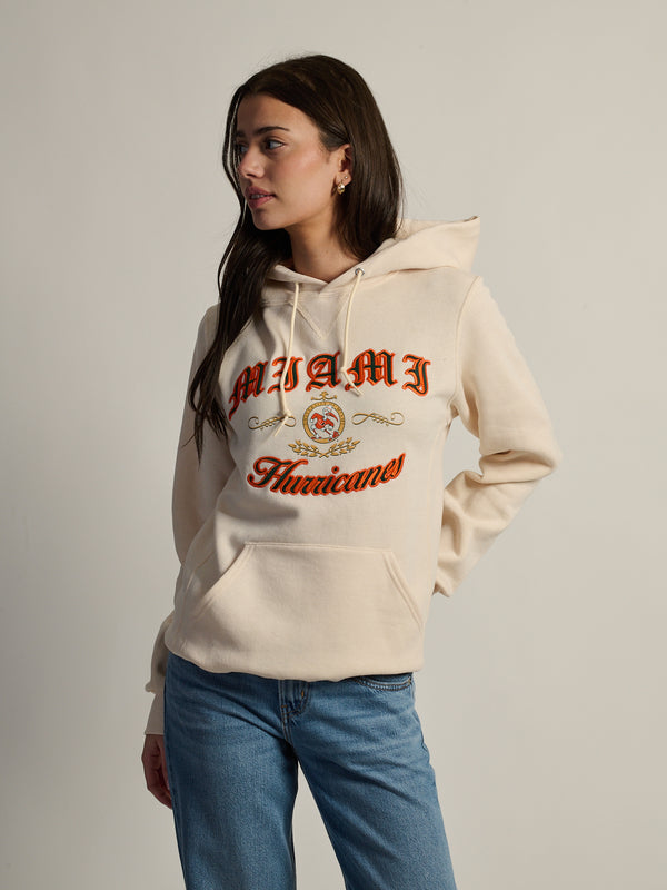 NCAA MIAMI HURRICANES PULLOVER HOODIE
