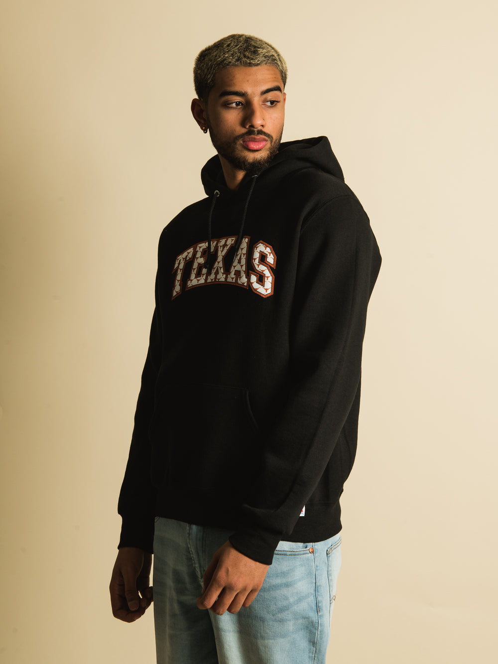 RUSSELL TEXAS ALL OVER PRINT PULLOVER HOODIE