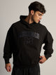 VARSITY MICHIGAN TONAL PULLOVER HOODIE - NOIR - Boathouse