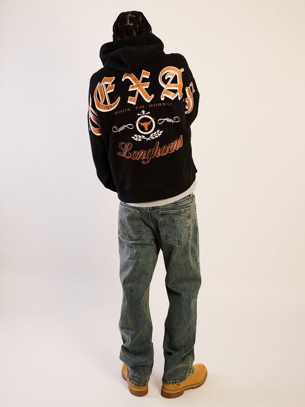 TEXAS SLEEVE TO SLEEVE PULLOVER HOODIE