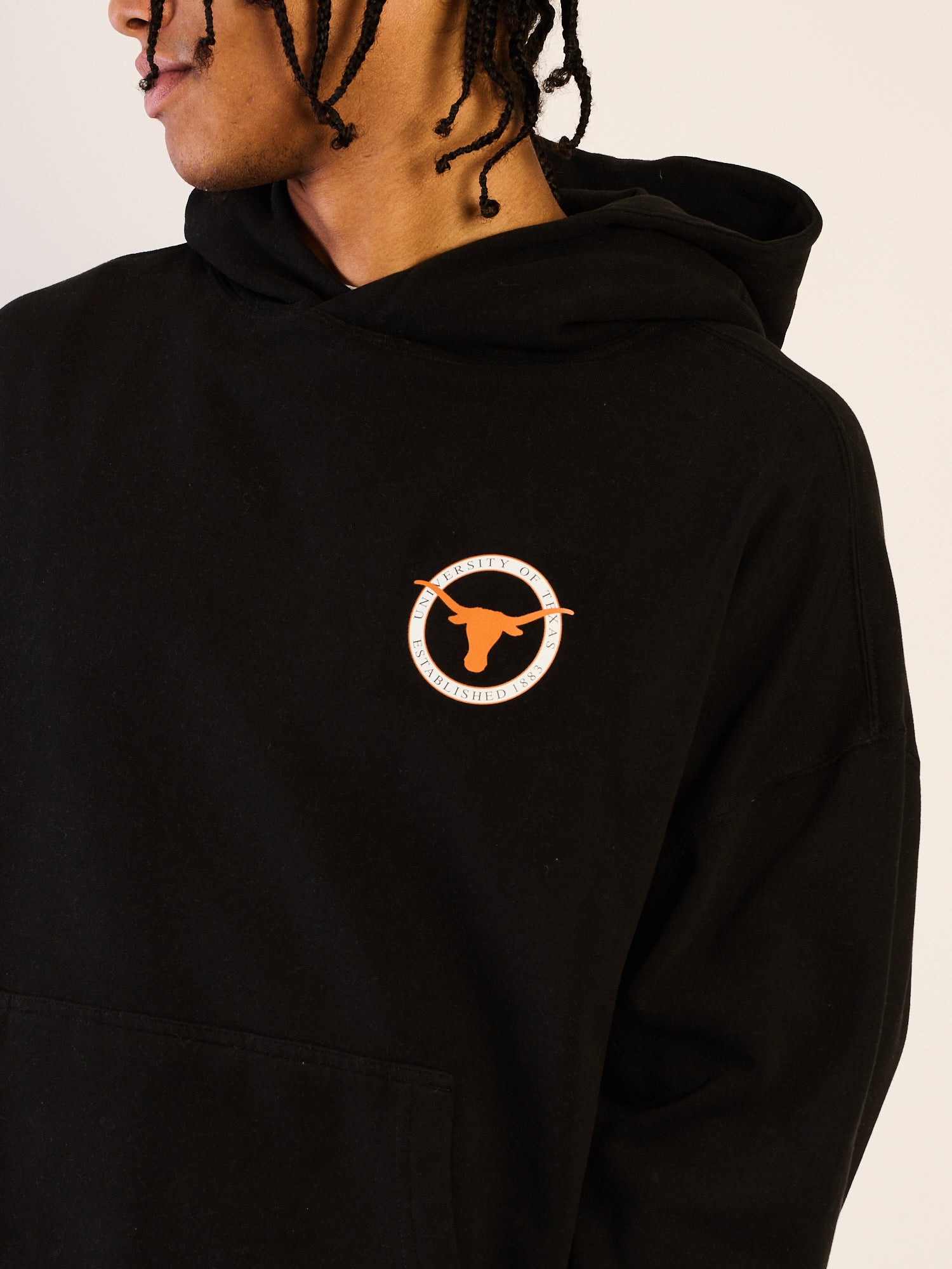 TEXAS SLEEVE TO PULLOVER HOODIE