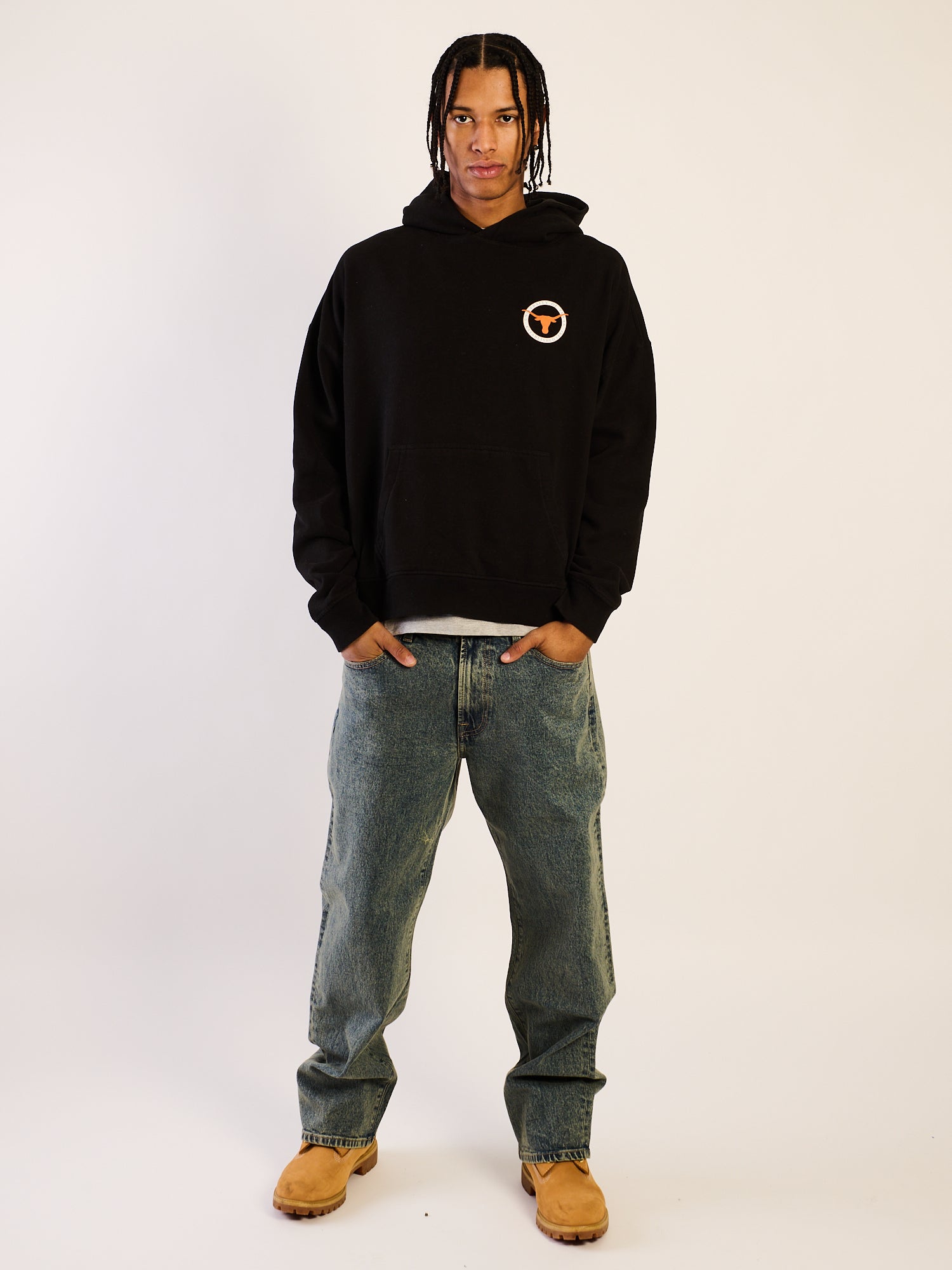 TEXAS SLEEVE TO PULLOVER HOODIE