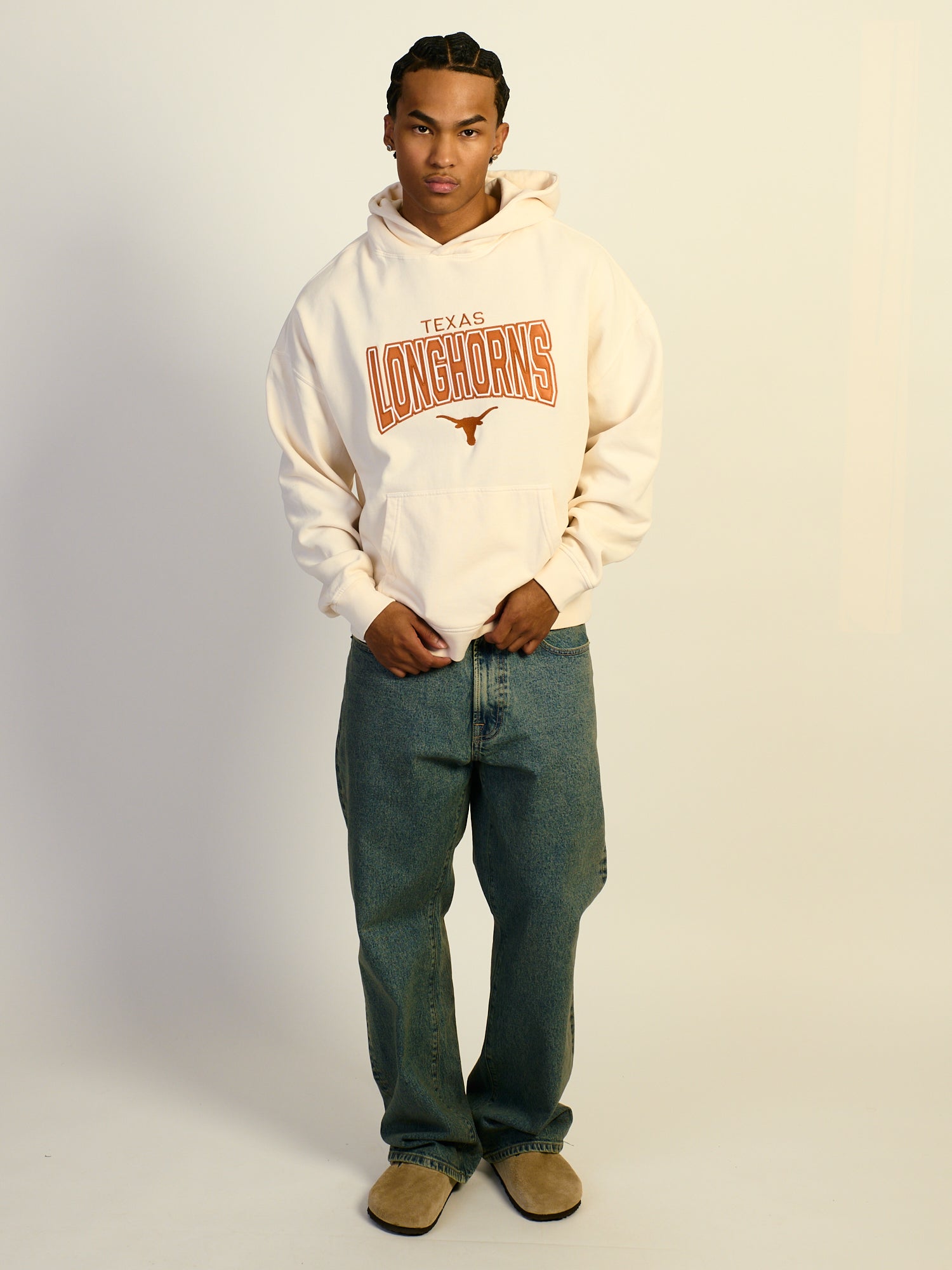 VARSITY TEXAS PULLOVER EMBROIDERED HOODIE