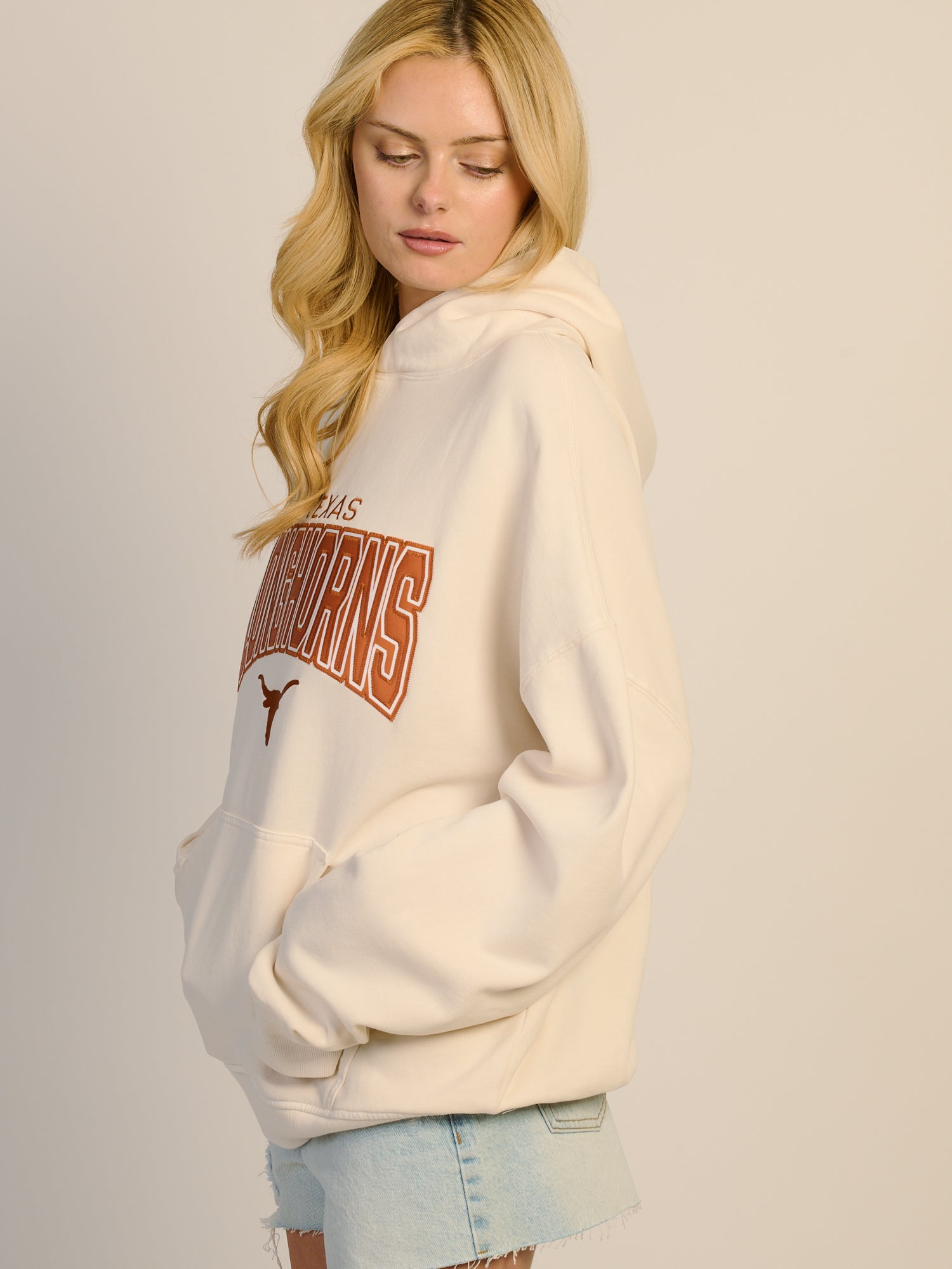 TEXAS PULLOVER EMBROIDERED HOODIE