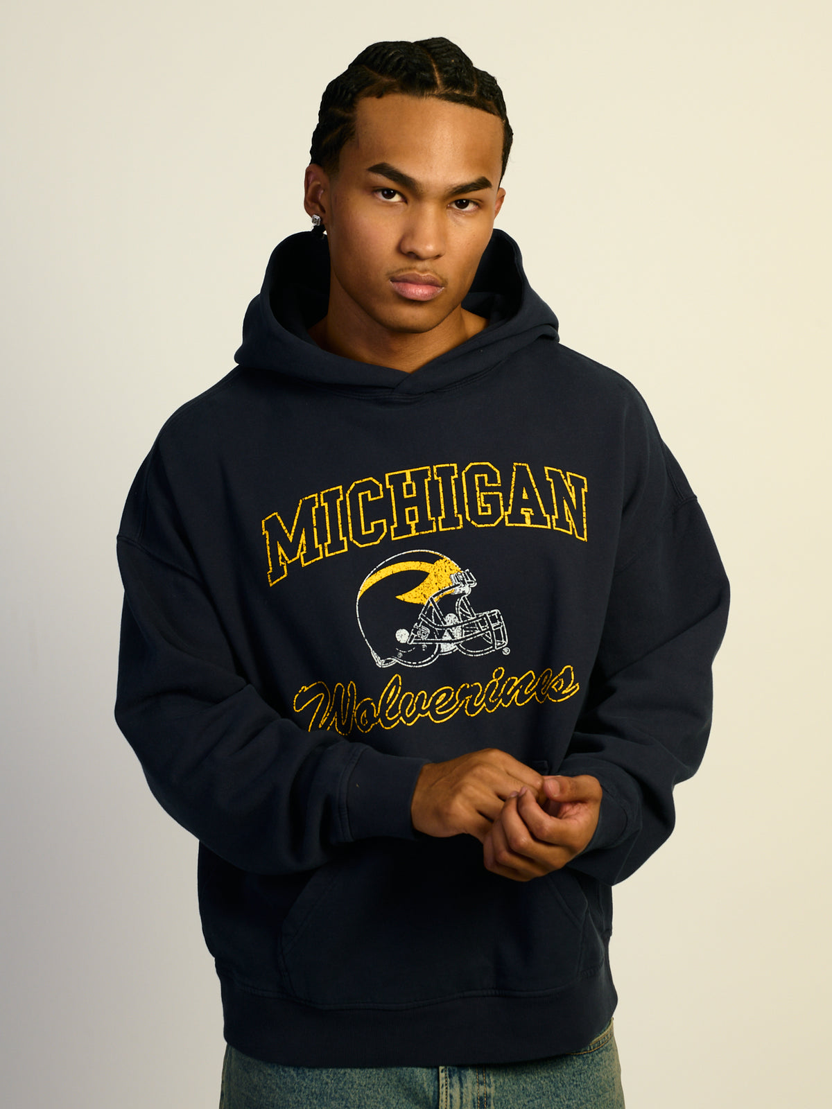 NCAA MICHIGAN PULLOVER HOODIE SP