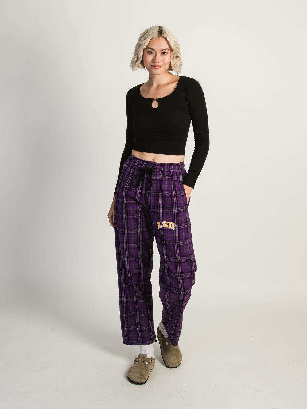 RUSSELL LSU FLANNEL PANT
