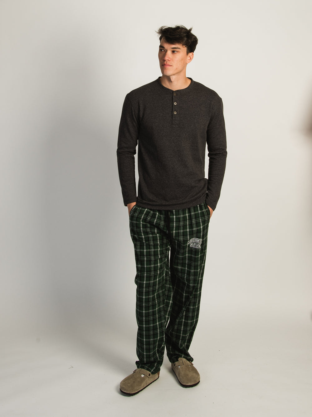 PANTALON EN FLANELLE RUSSELL MICHIGAN STATE