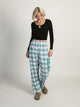 RUSSELL ATHLETIC RUSSELL UCLA FLANNEL PANT - Boathouse
