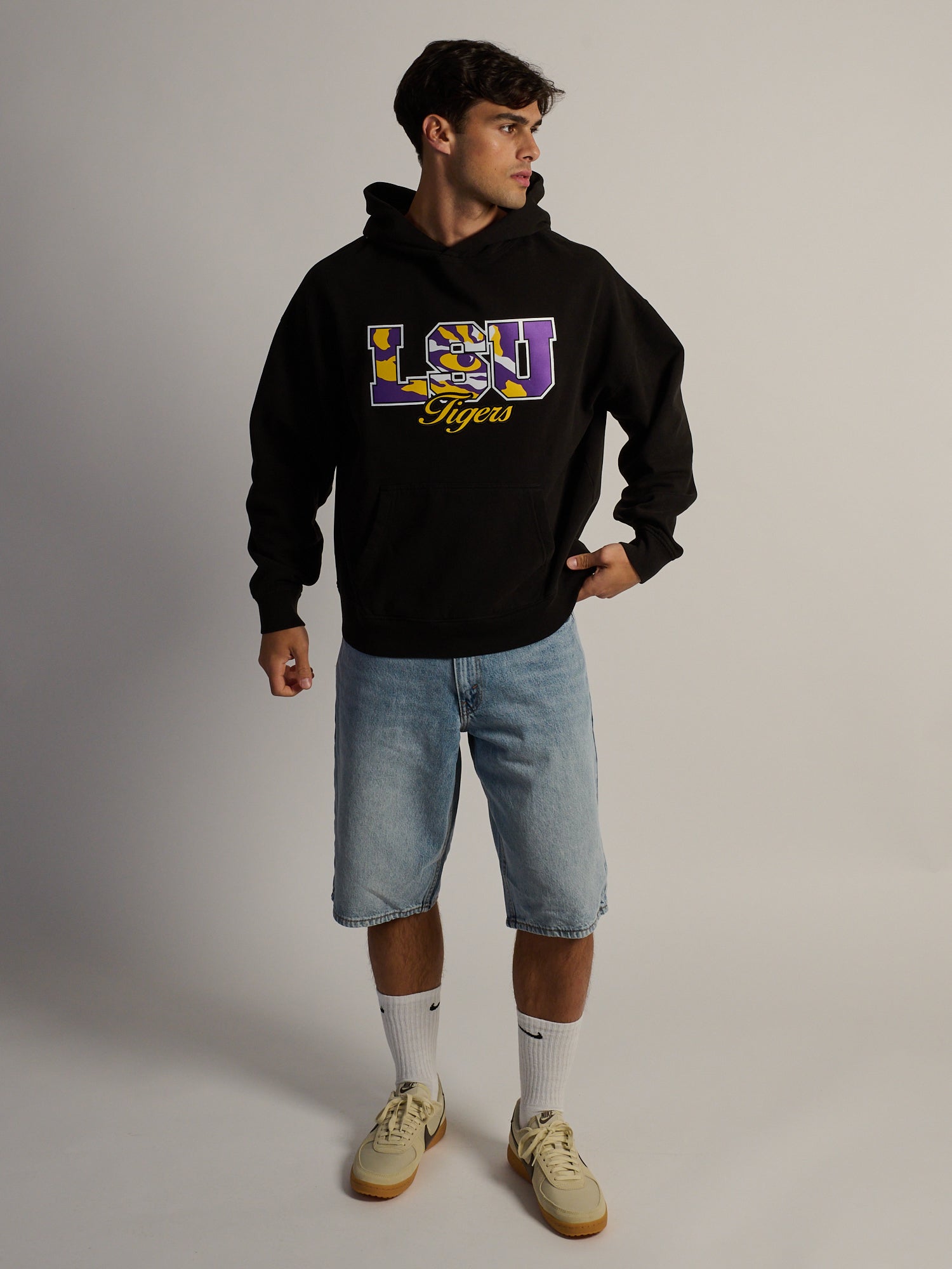 LSU TIGERS RELAXED HOODIE