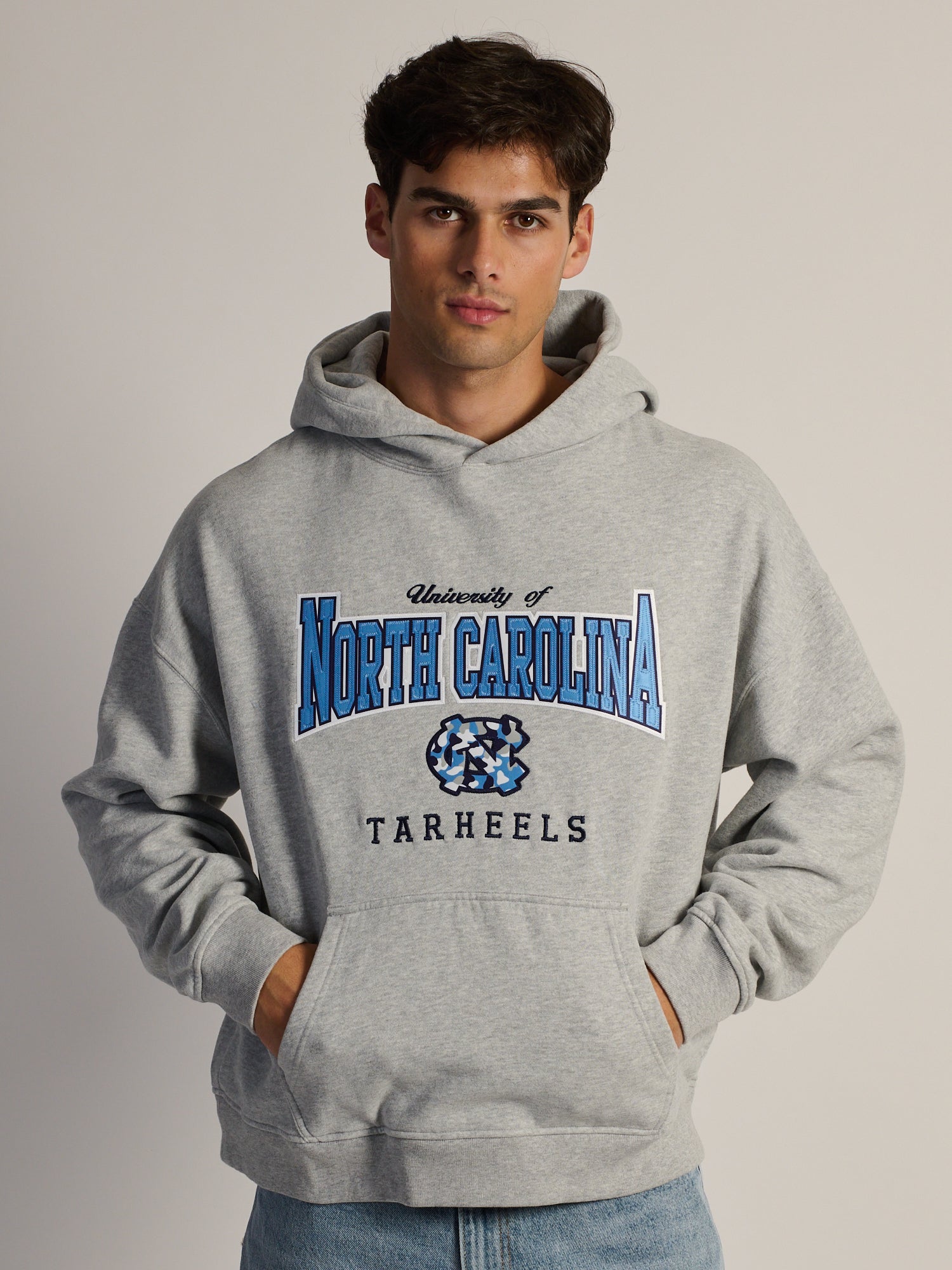 NORTH CAROLINA RELAXED CAMO HOODIE
