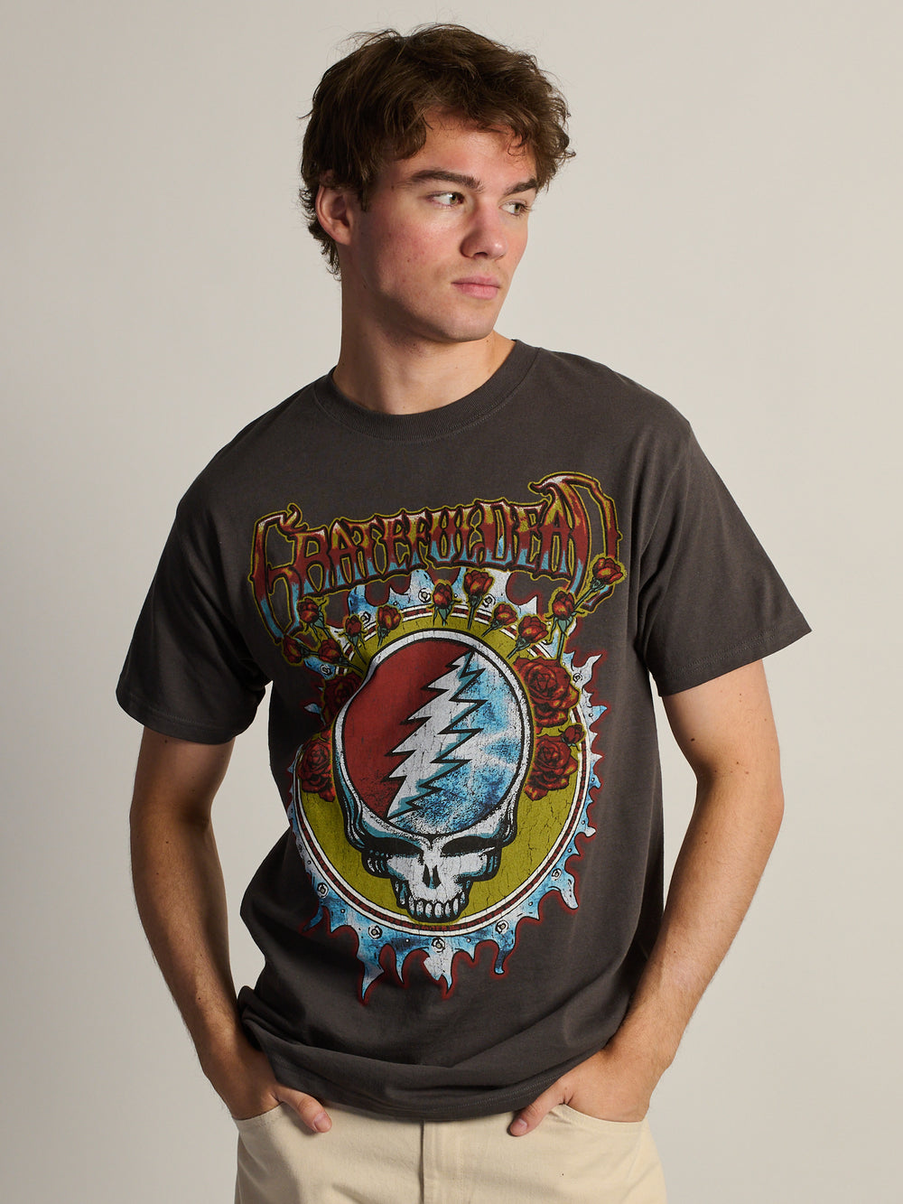 T-SHIRT "GRATEFUL DEAD" (MORT RECONNAISSANTE)