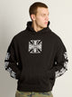 WEST COAST CROSS RELAXED PULL OVER HOODIE