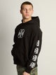 WEST COAST CROSS RELAXED PULL OVER HOODIE