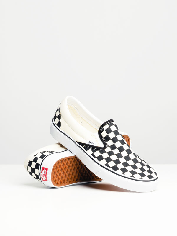 MENS VANS CLASSIC SLIP-ON CANVAS SHOES