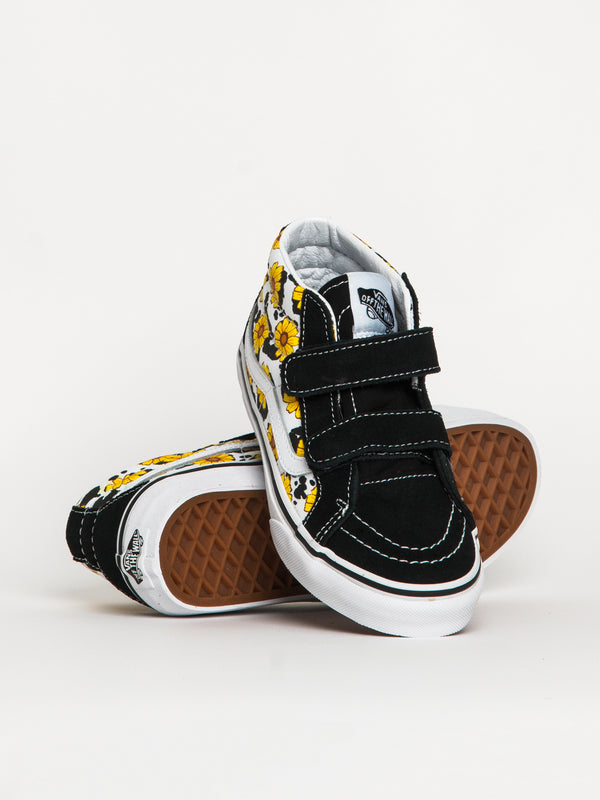 KIDS VANS SK8 MID REISSUE V FLORAL - CLEARANCE