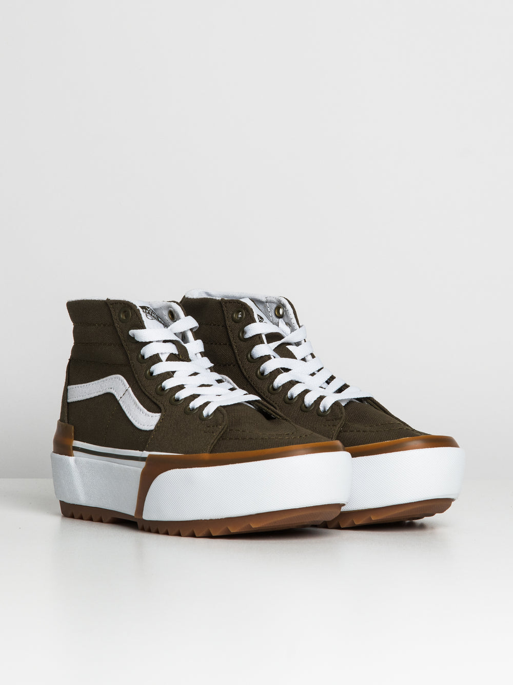 WOMENS VANS SK8 HI TAPERED STACKED CANVAS - CLEARANCE