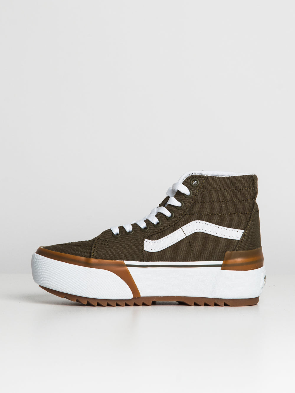 WOMENS VANS SK8 HI TAPERED STACKED CANVAS - CLEARANCE