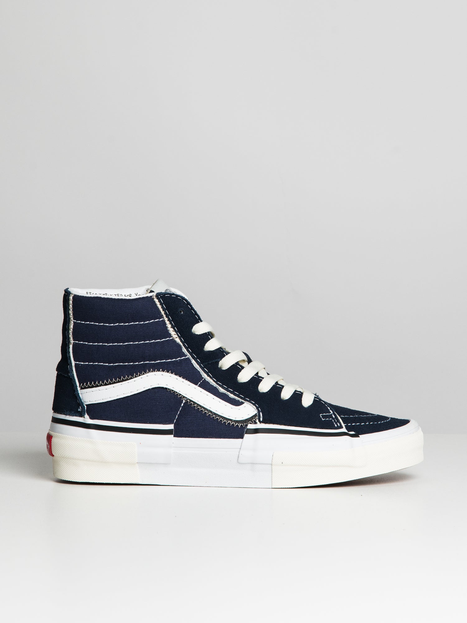 Mens blue high top vans best sale