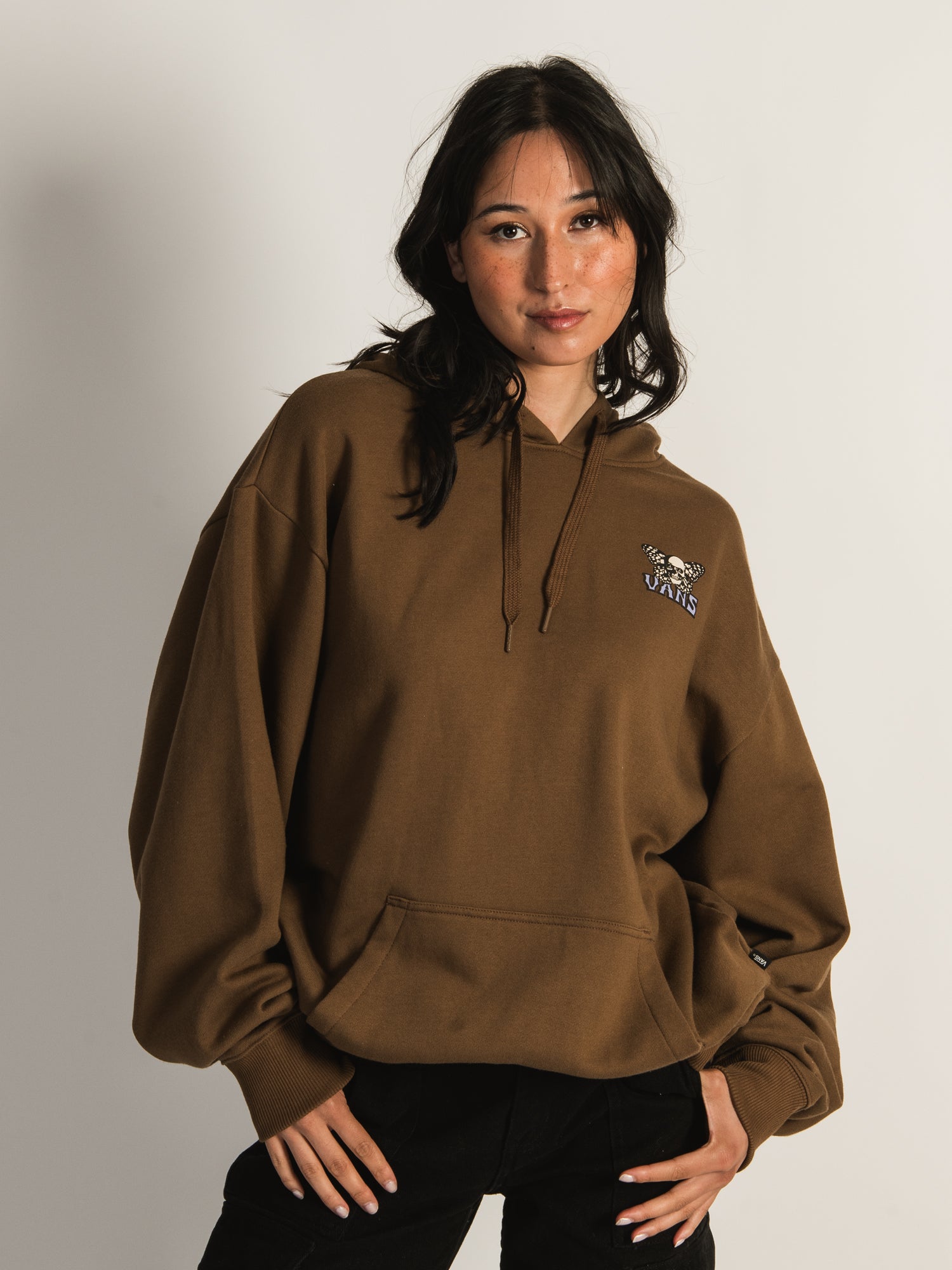 Vans deals brown hoodie