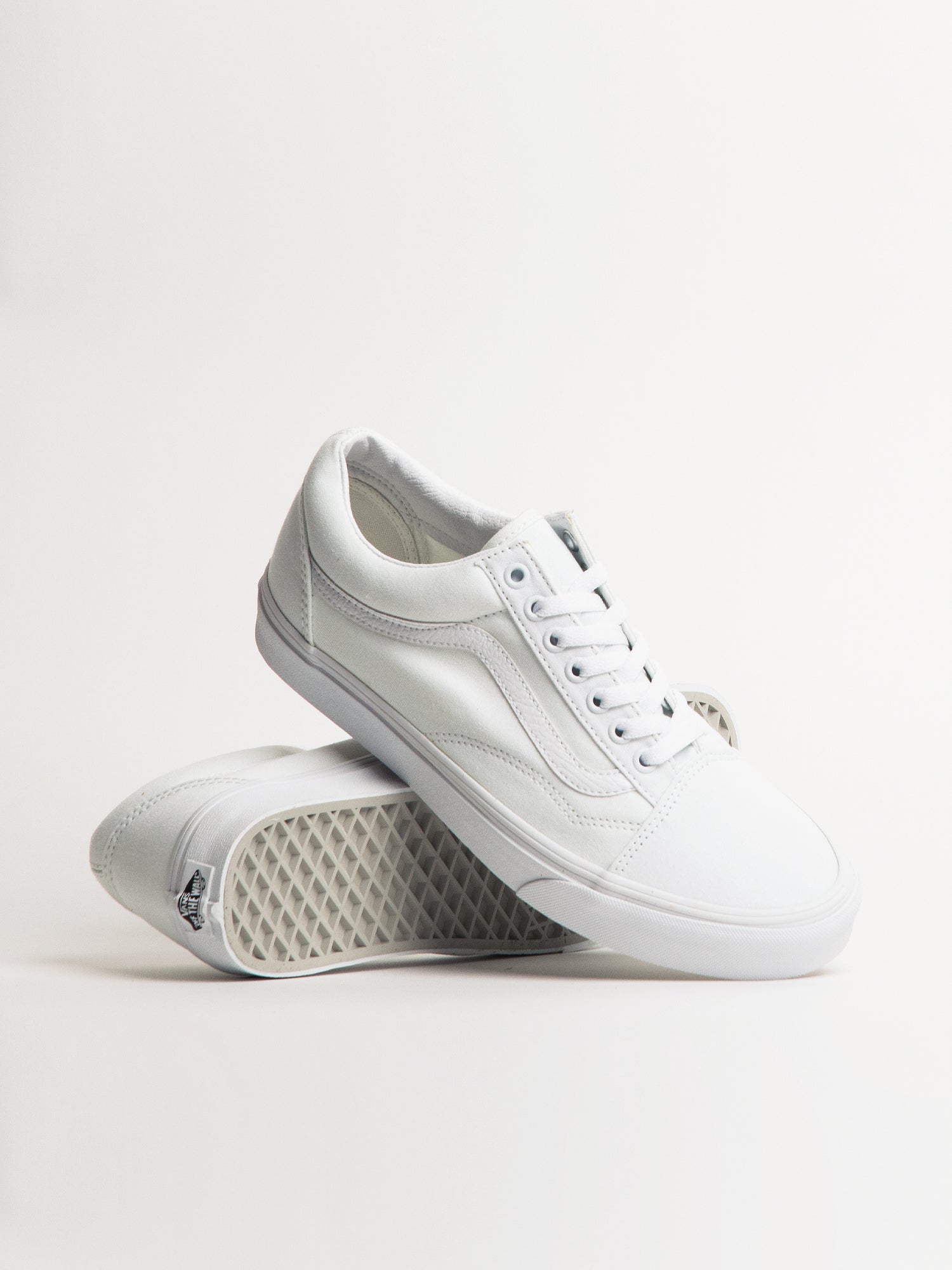 Mens white 2024 vans shoes