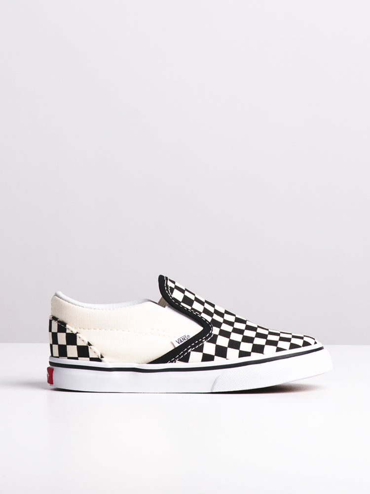 KIDS VANS TODDLER CLASSIC SLIP-ON CHECKER SNEAKER - Main Image