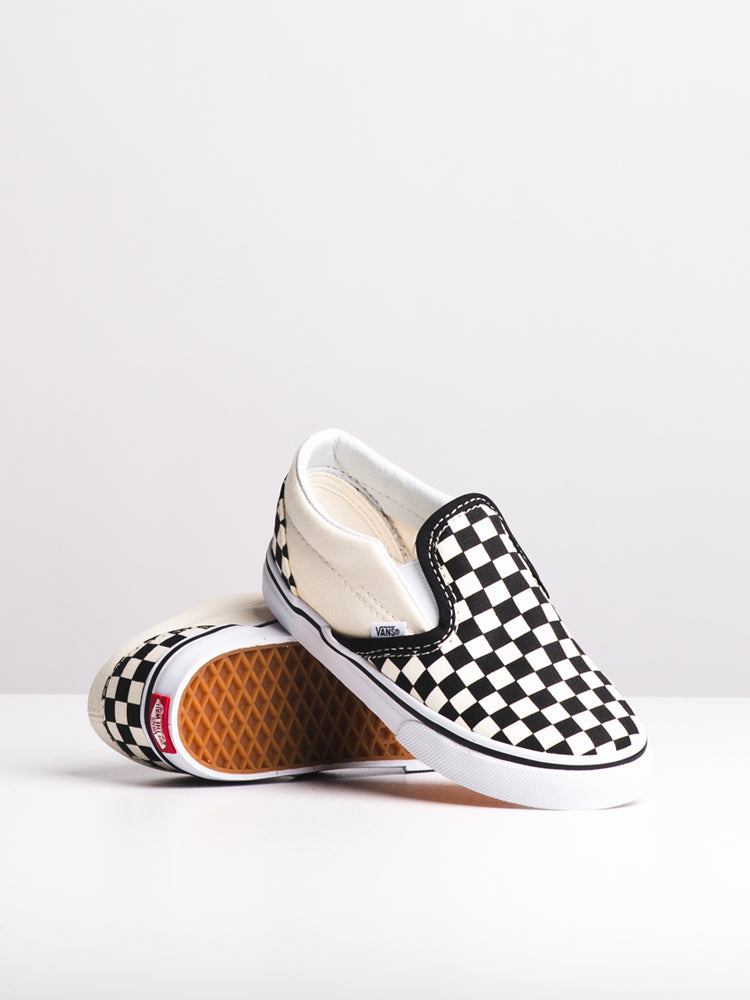 Vans checkered kids shoes Clearance
