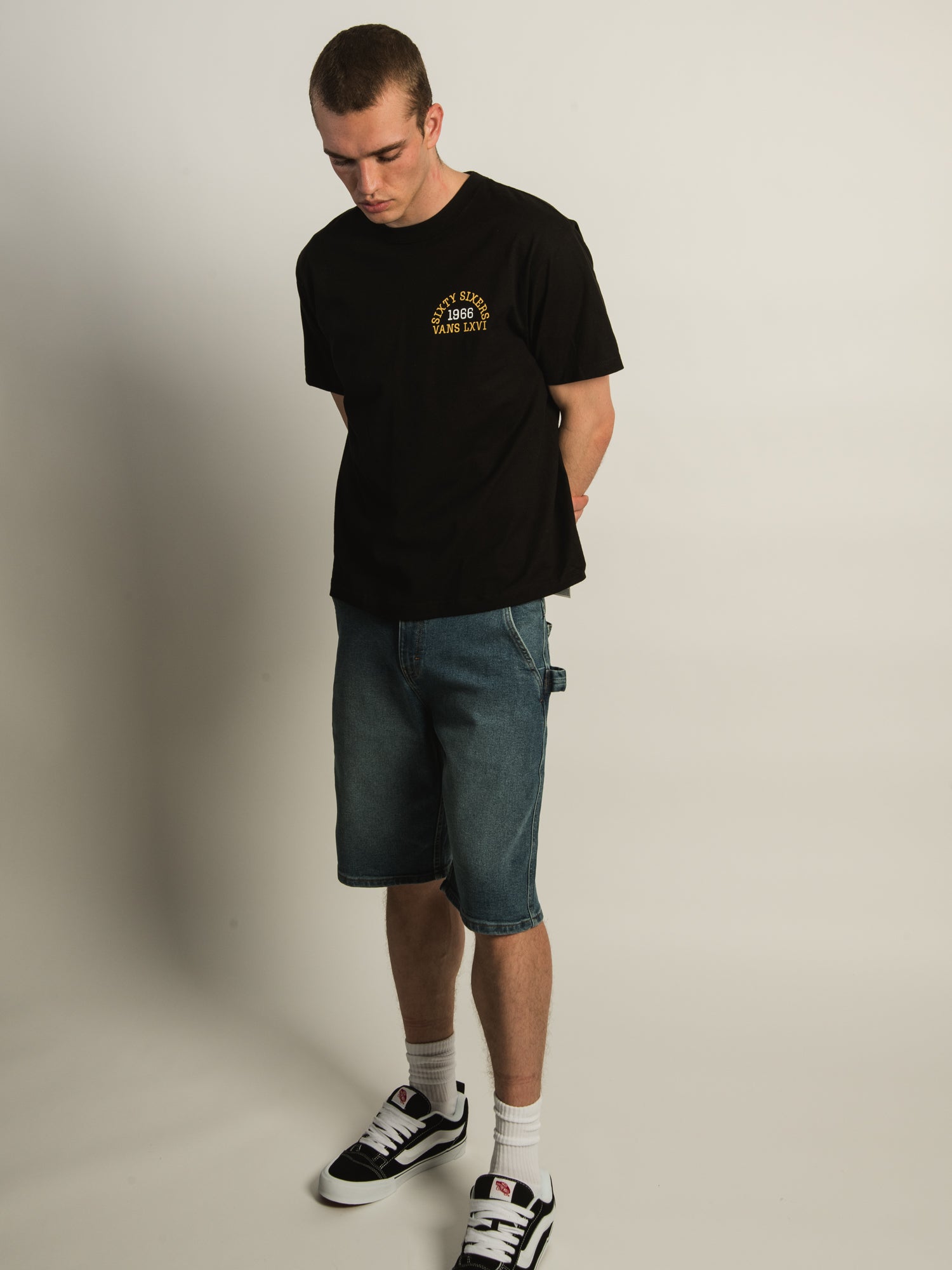 VANS FRAT LXVI T-SHIRT - BLACK