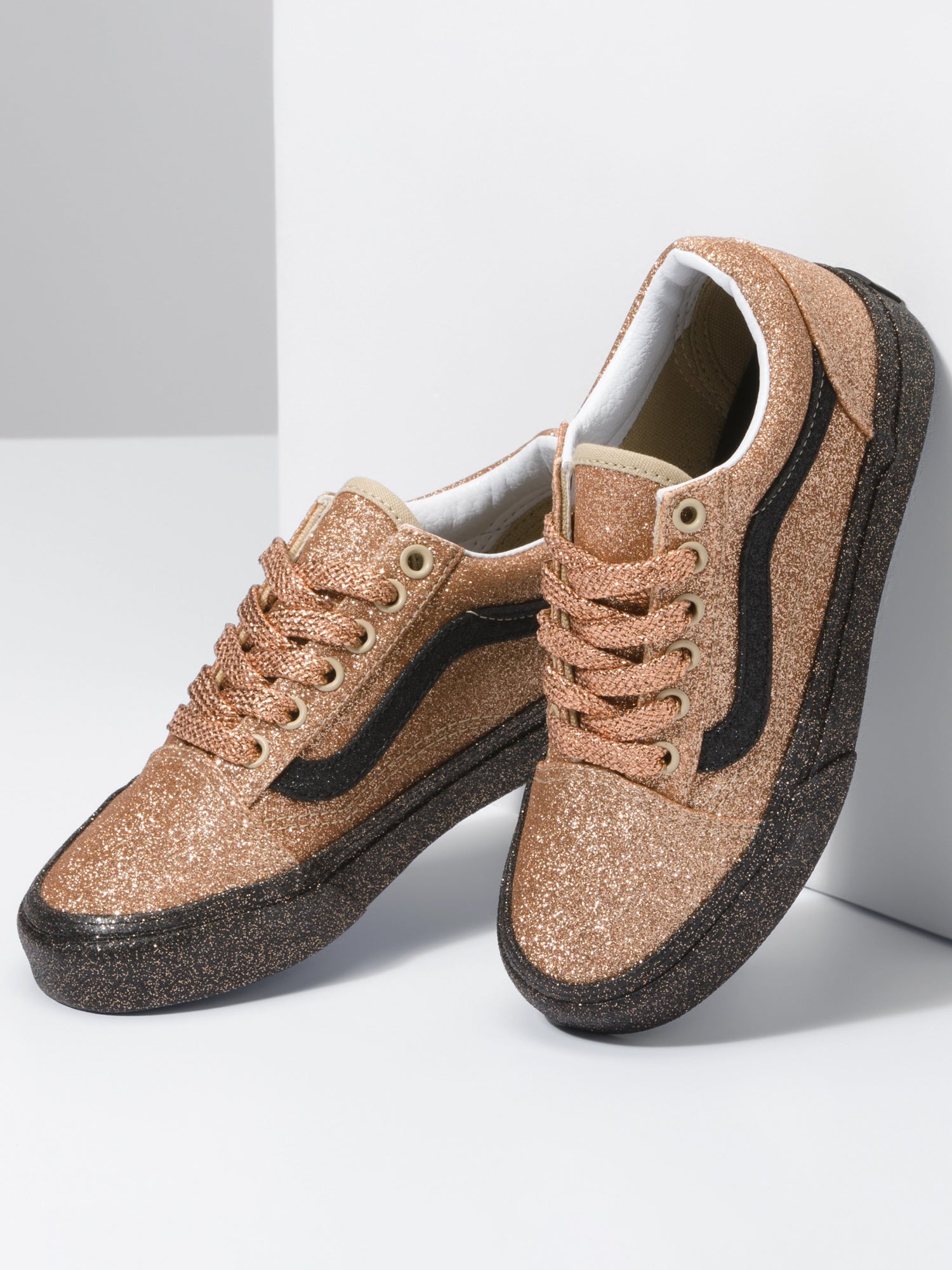 Vans glitter clearance fille