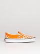 VANS WOMENS VANS CLASSIC SLIP ON CHECKER ORANGE TIGER SNEAKER - CLEARANCE - Boathouse