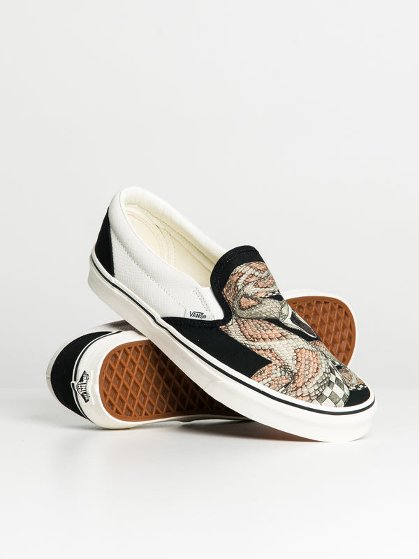 MENS VANS CLASSIC SLIP ON DESERT SNAKE SNEAKER - CLEARANCE