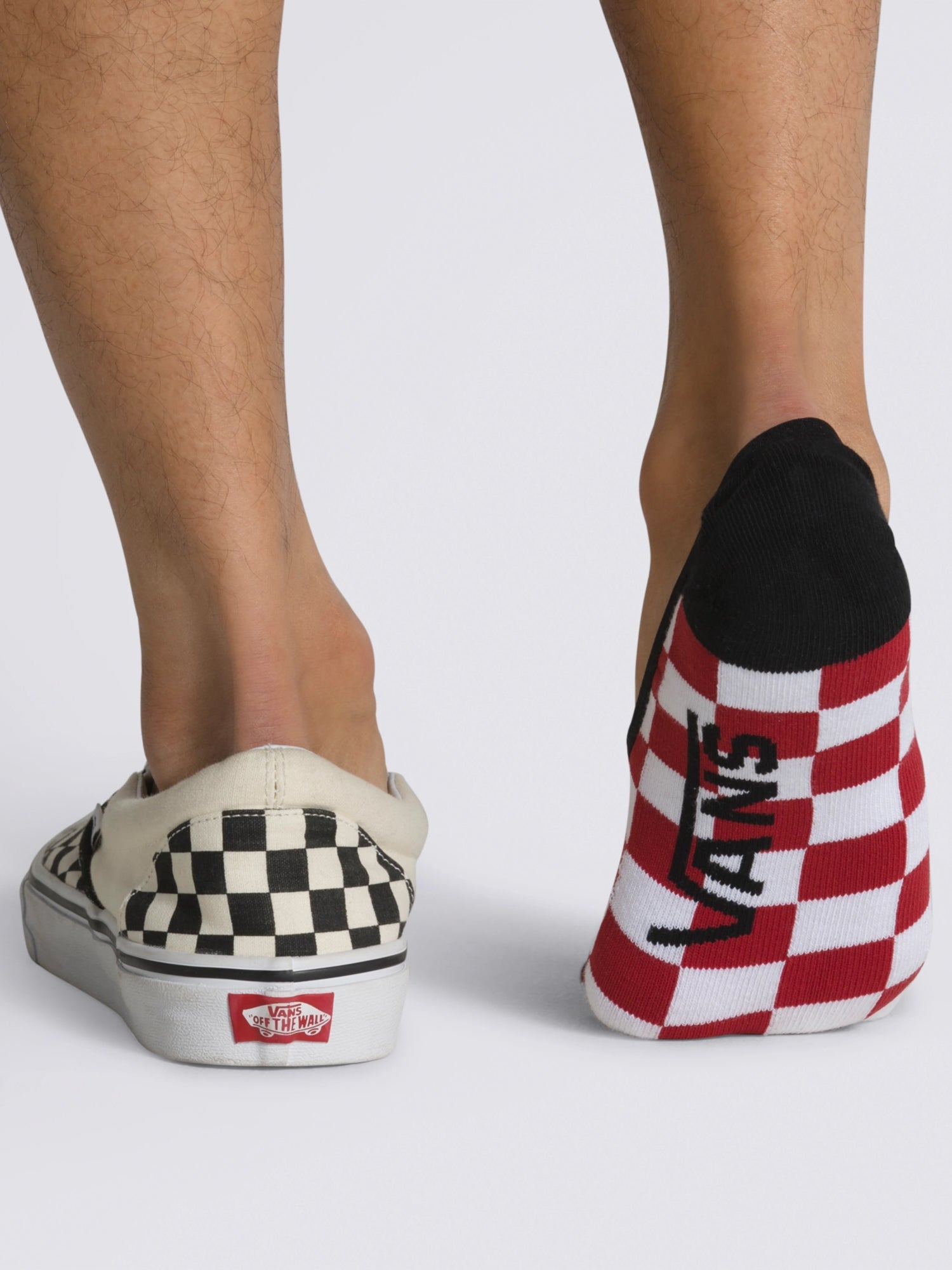 Chaussette vans online damier