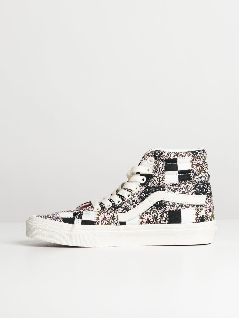 WOMENS VANS SK8 HI PATCHWORK FLORAL SNEAKER - CLEARANCE