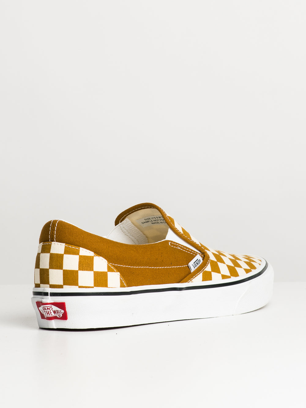 MENS VANS CLASSIC SLIP-ON CHECKERBOARD - CLEARANCE