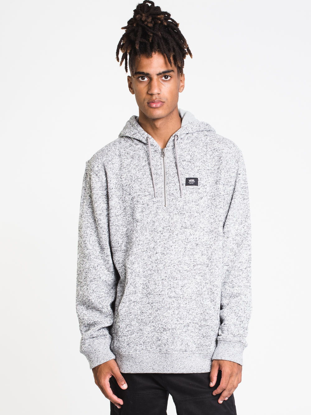 MENS FLURRY 1/2 ZIP PULLOVER HD - GREY - CLEARANCE