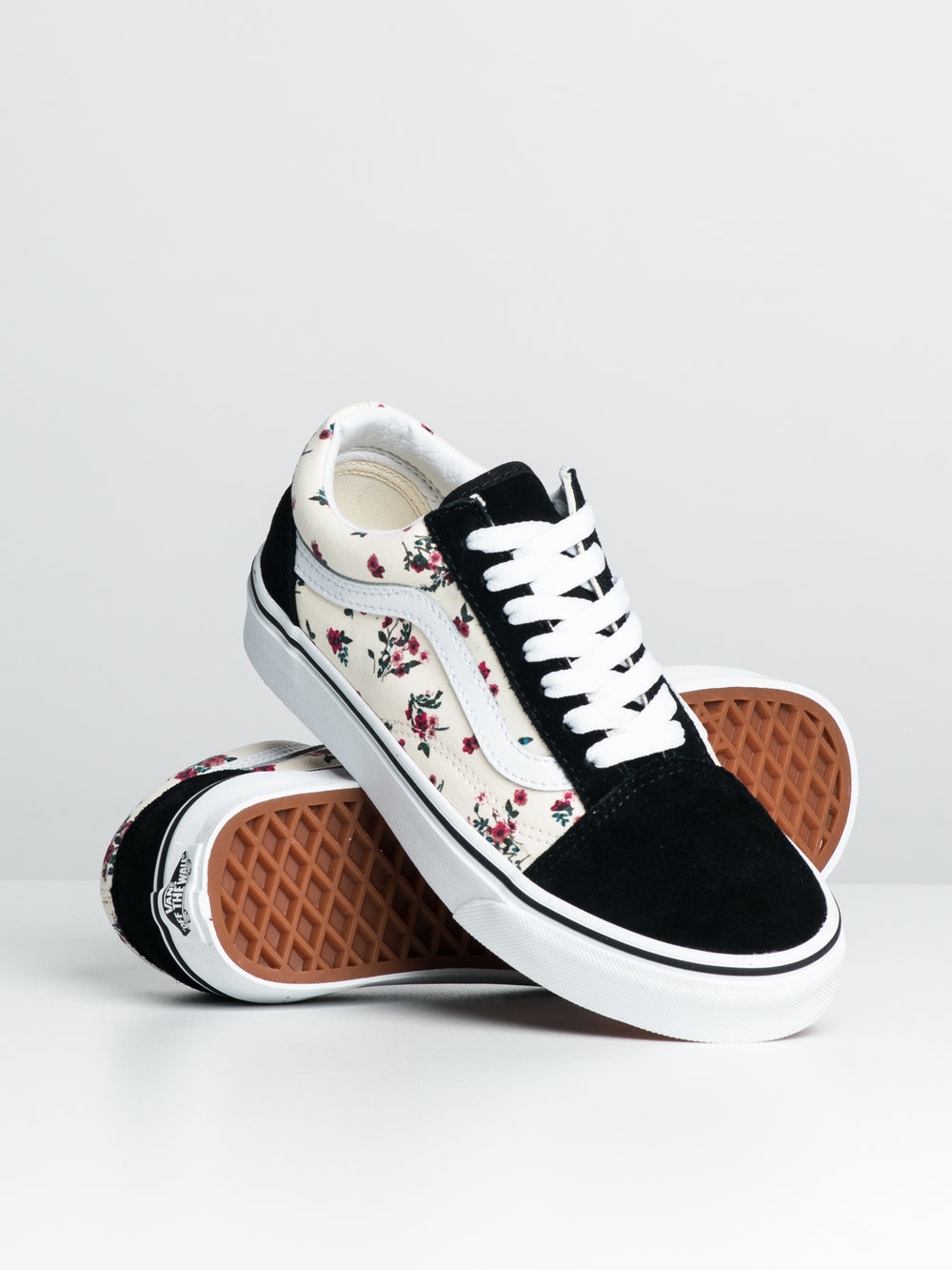 Floral Vans Old Skool Damen Low Vans Old Skool Womens Shoes Moody