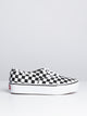 VANS WOMENS VANS AUTHENTIC PLATFORM 2.0 CHECKER SNEAKERS - CLEARANCE - Boathouse