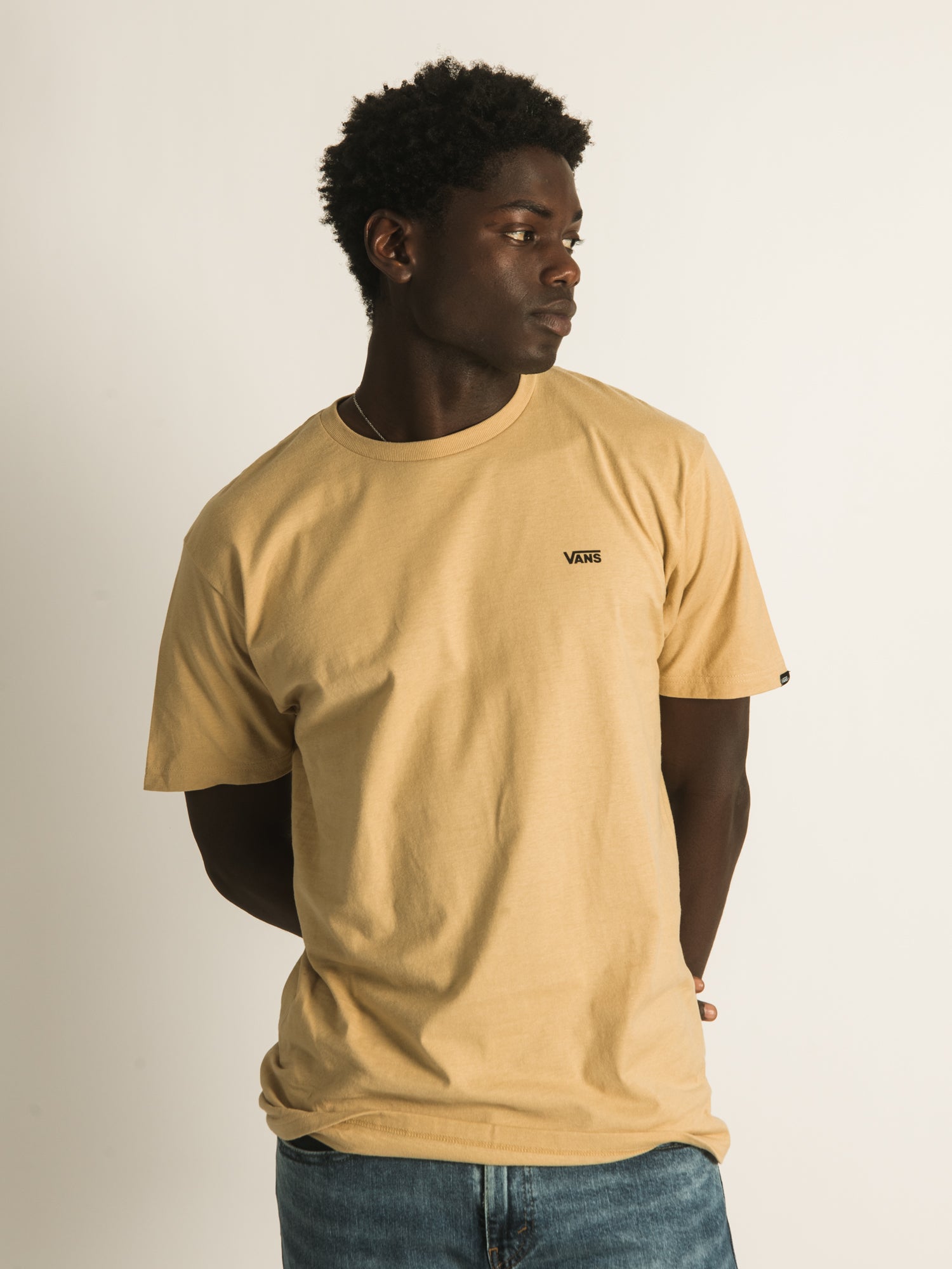 VANS LEFT CHEST LOGO T SHIRT CLEARANCE