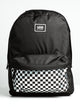 VANS REALM CLASSIC BKPK - BLK/CHK - CLEARANCE - Boathouse