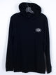 VANS MENS DOREN HOODED LONG SLEEVE TII - BLACK - CLEARANCE - Boathouse