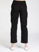 VANS WOMENS AUTH CHINO PANT - BLACK - CLEARANCE - Boathouse