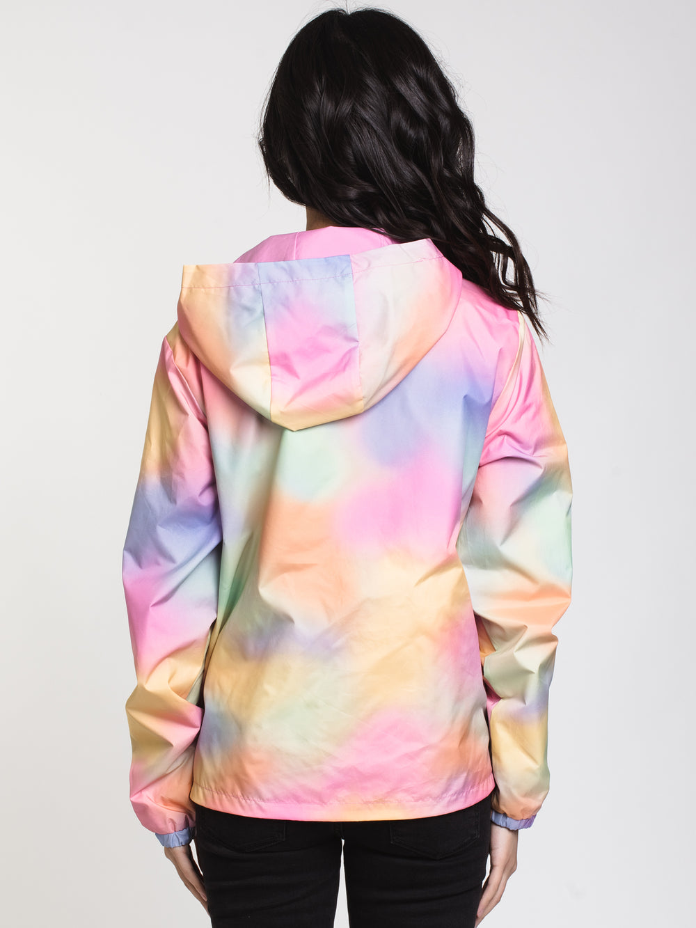 WOMENS REV OUT COACHED JACKET - TIE DYE - CLEARANCE